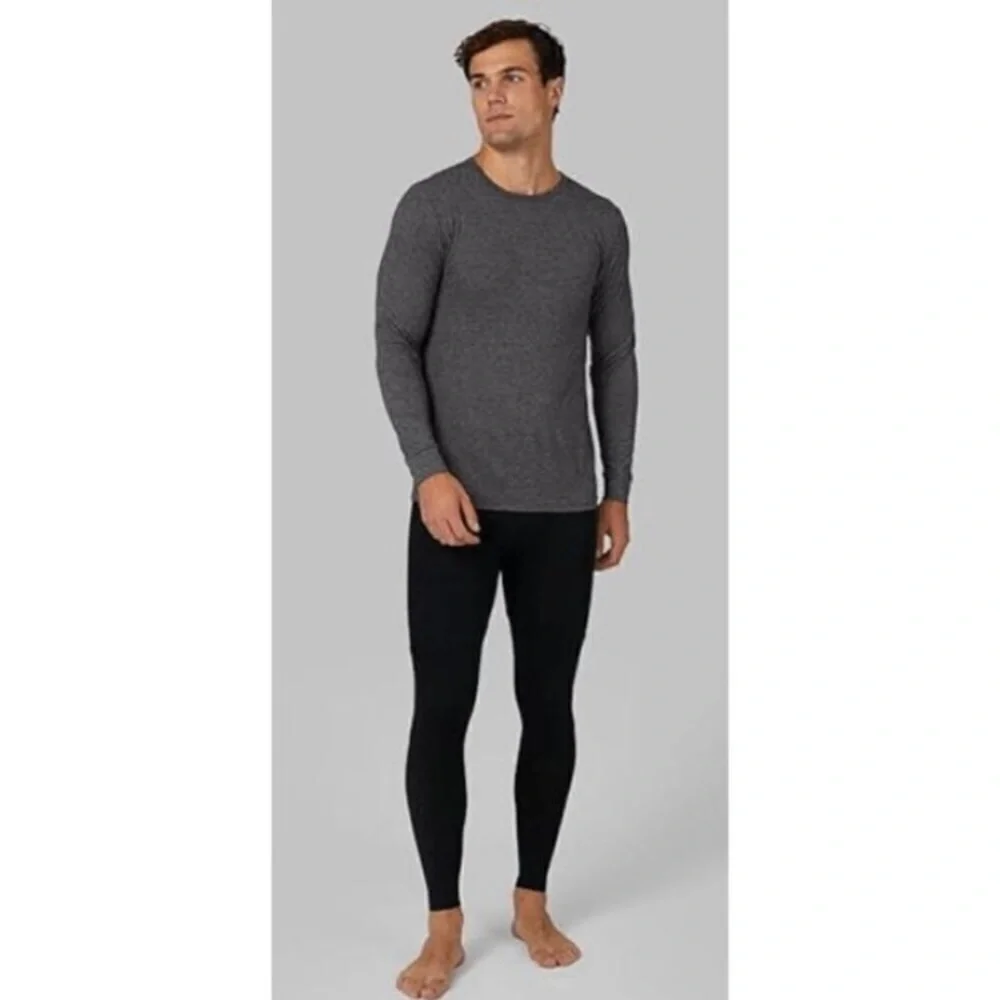 Mens Black Thermal Base Layer Leggings Heat Plus XXL New In Packaging 32 Degrees